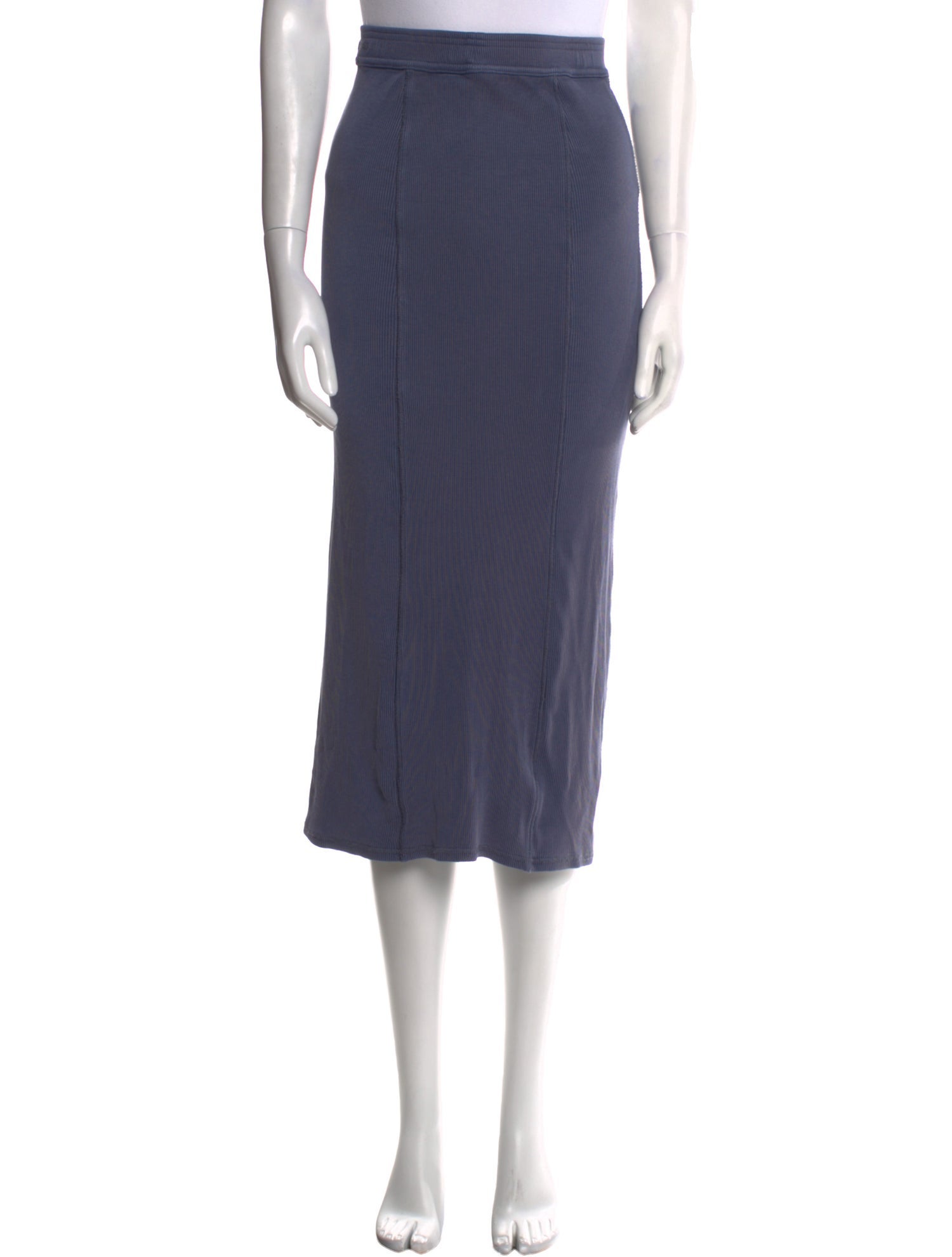 Acne Studios Embroidered Accent Midi Length Skirt