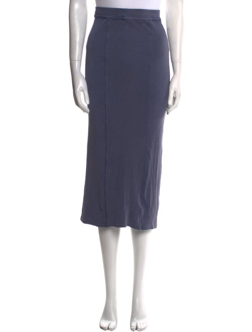 Acne Studios Embroidered Accent Midi Length Skirt