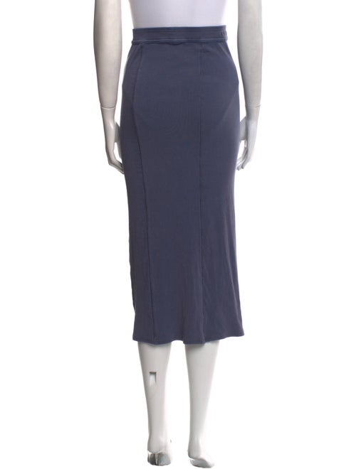 Acne Studios Embroidered Accent Midi Length Skirt