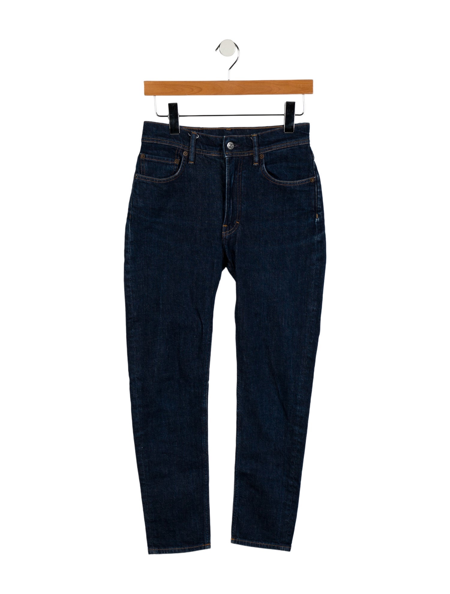 Acne Studios Mid-Rise Skinny Leg Jeans
