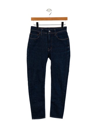 Acne Studios Mid-Rise Skinny Leg Jeans