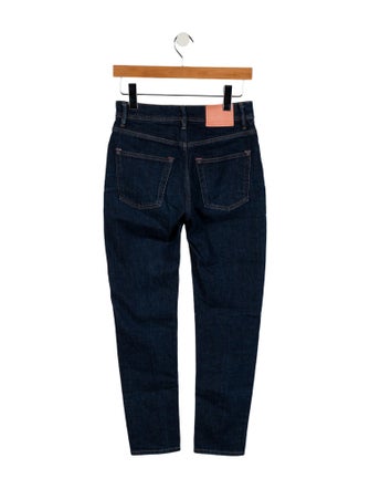 Acne Studios Mid-Rise Skinny Leg Jeans