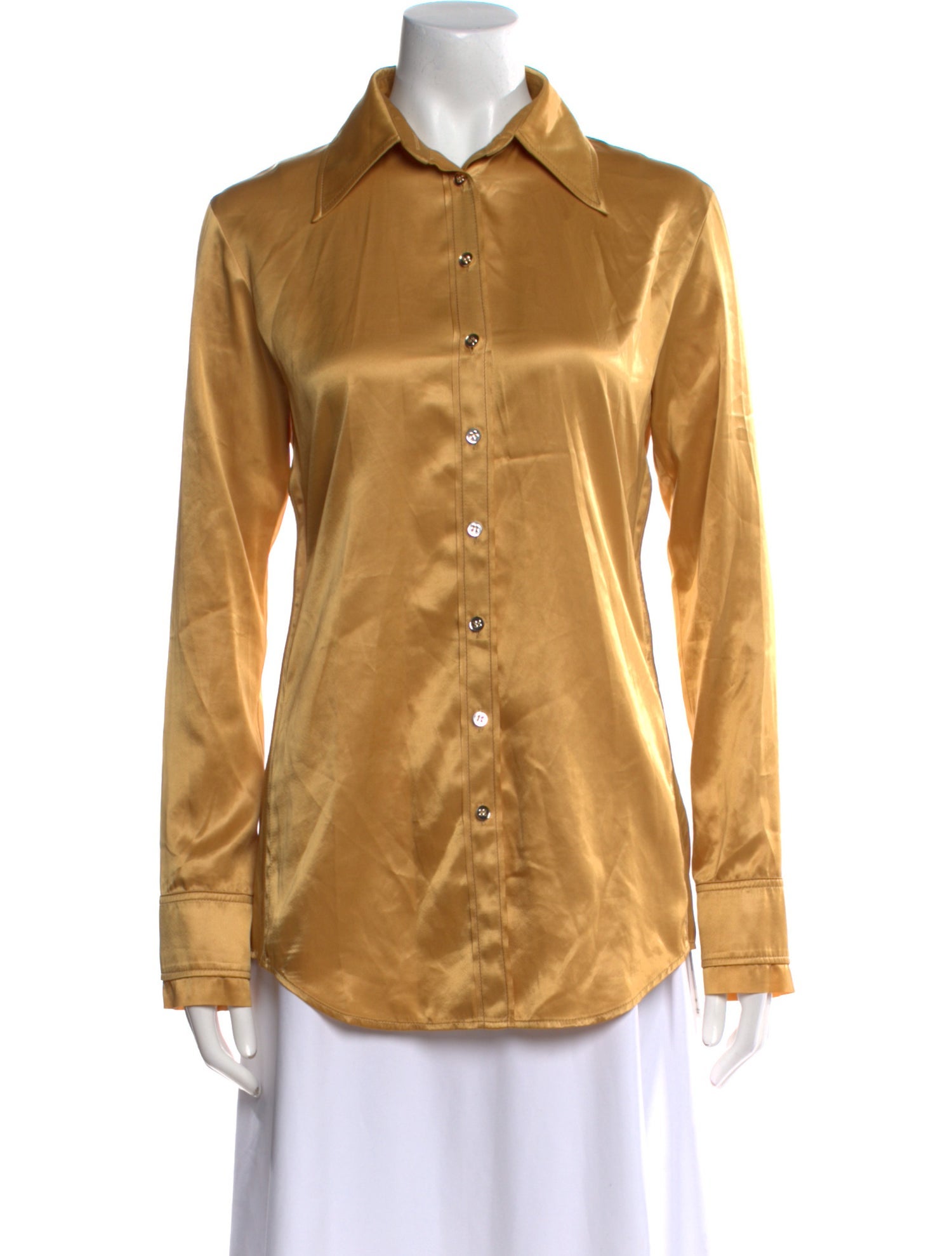 Acne Studios Long Sleeve Button-Up Top