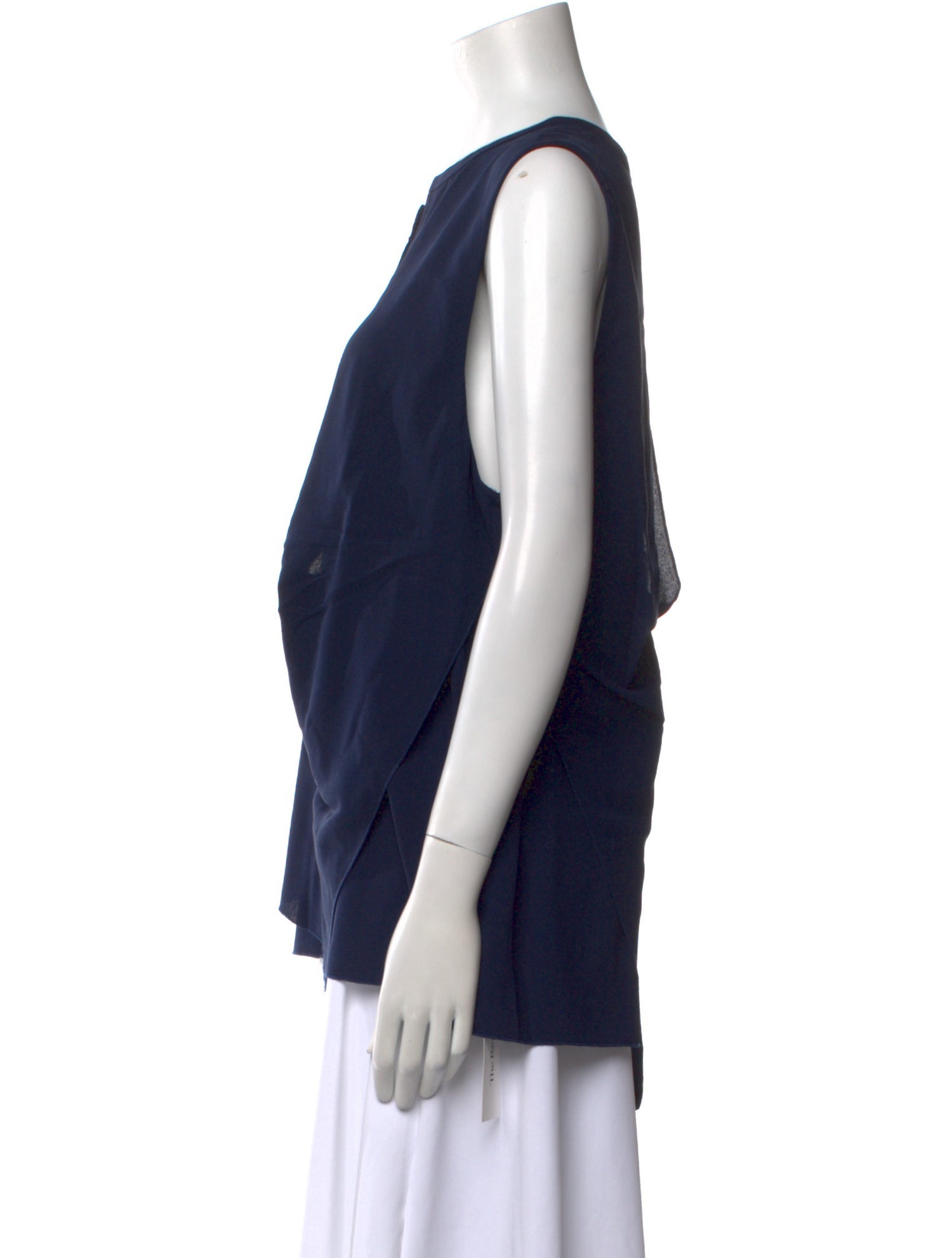 Acne Studios V-Neck Sleeveless Blouse