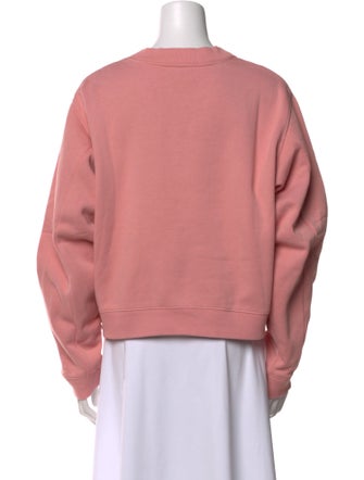Acne Studios Crew Neck Long Sleeve Sweatshirt