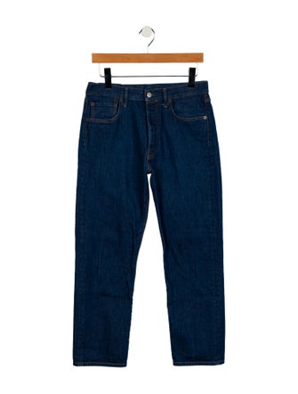 Acne Studios Mid-Rise Straight Leg Jeans