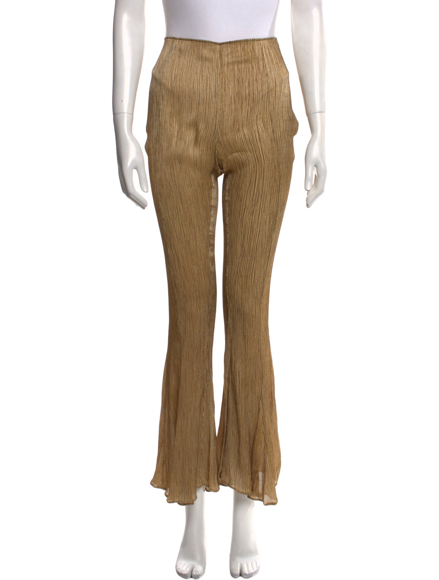 Acne Studios Silk Wide Leg Pants