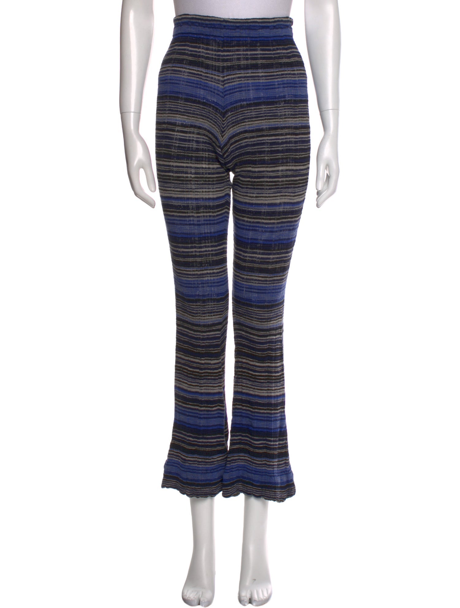 Acne Studios Striped Wide Leg Pants
