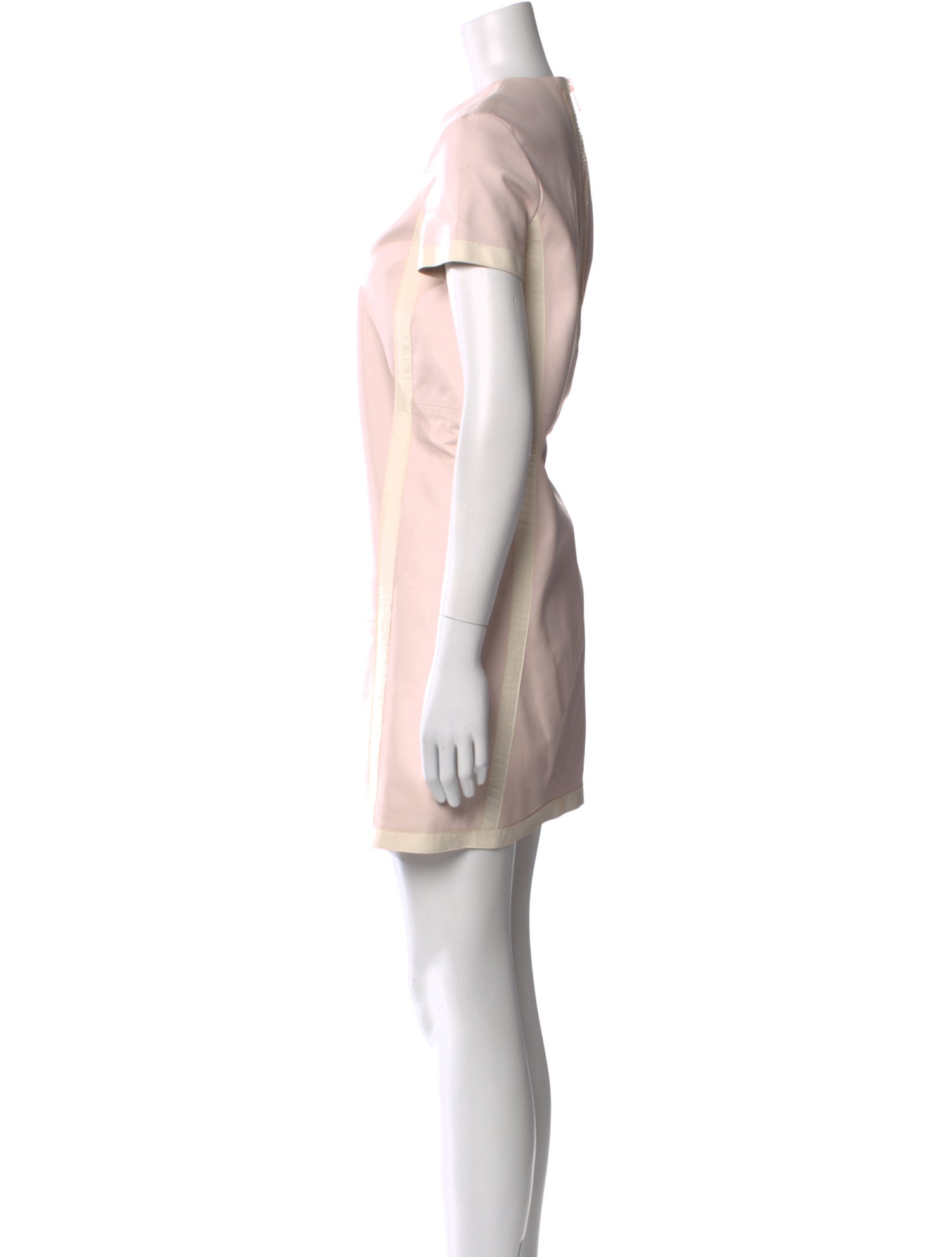 Acne Studios Lamb Leather Mini Dress