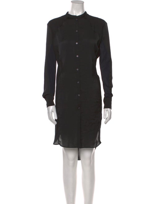 Acne Studios Mock Neck Midi Length Dress