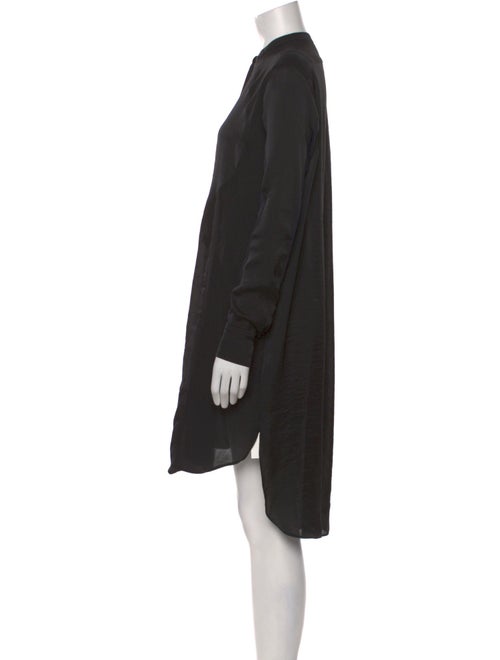 Acne Studios Mock Neck Midi Length Dress
