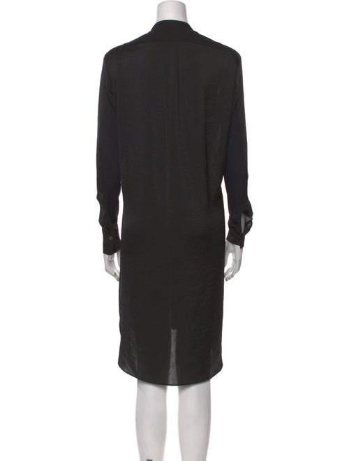 Acne Studios Mock Neck Midi Length Dress