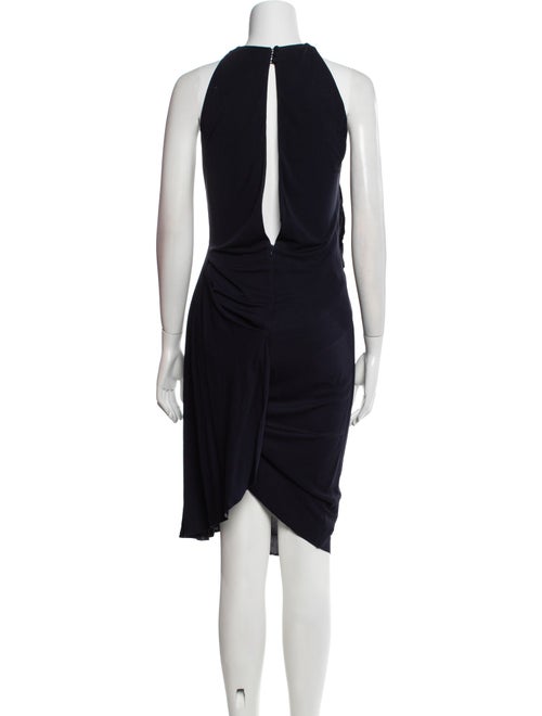 Acne Studios Crew Neck Knee-Length Dress