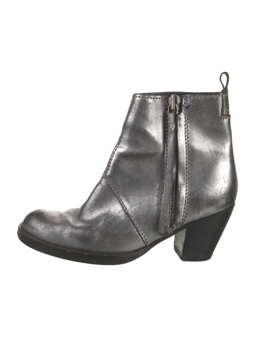 Acne Studios Leather Moto Boots