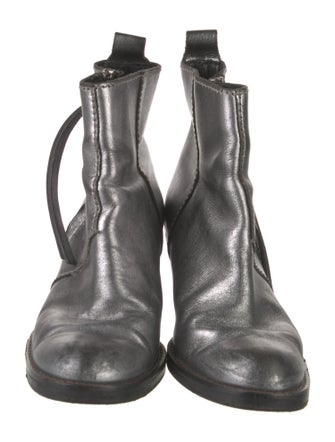 Acne Studios Leather Moto Boots