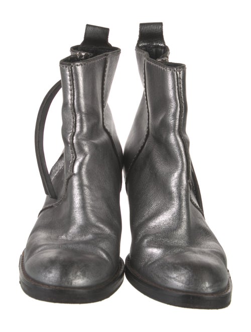 Acne Studios Leather Moto Boots