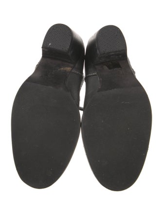 Acne Studios Leather Moto Boots