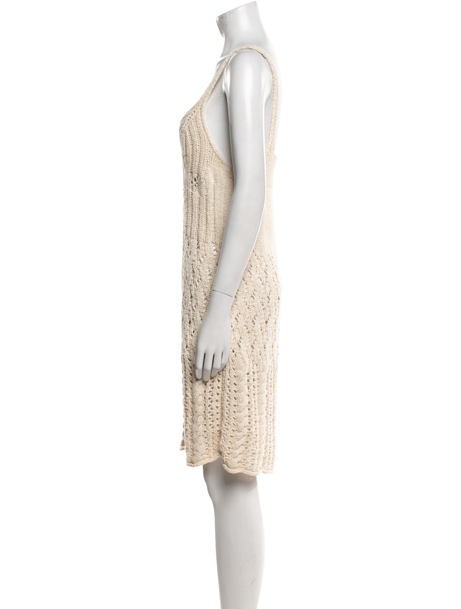 Acne Studios V-Neck Mini Dress