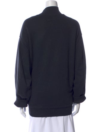 Acne Studios Graphic Print Turtleneck Sweatshirt