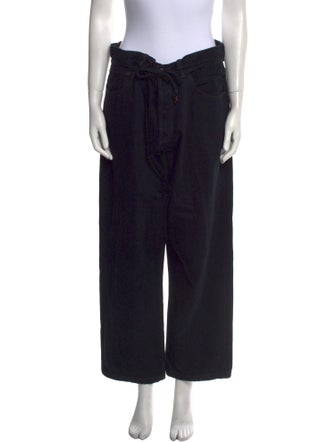 Acne Studios High-Rise Wide Leg Jeans
