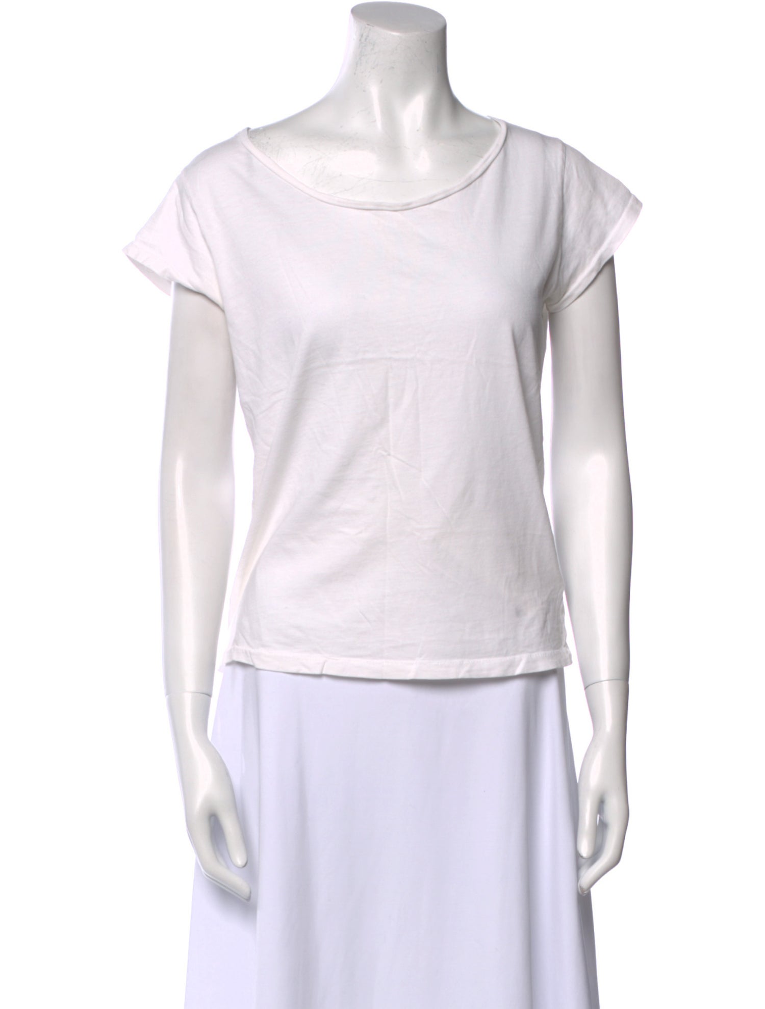 Acne Studios Scoop Neck Short Sleeve T-Shirt