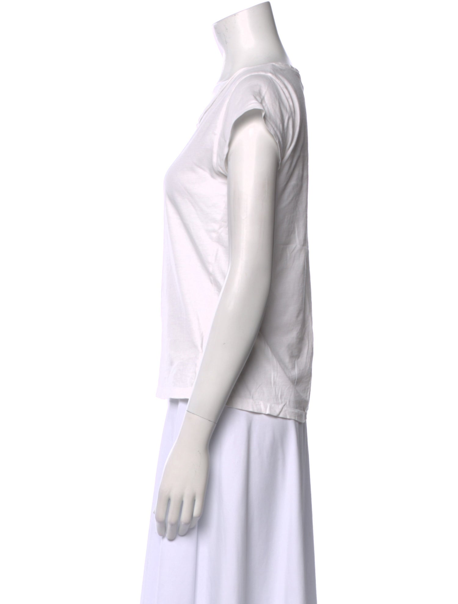 Acne Studios Scoop Neck Short Sleeve T-Shirt