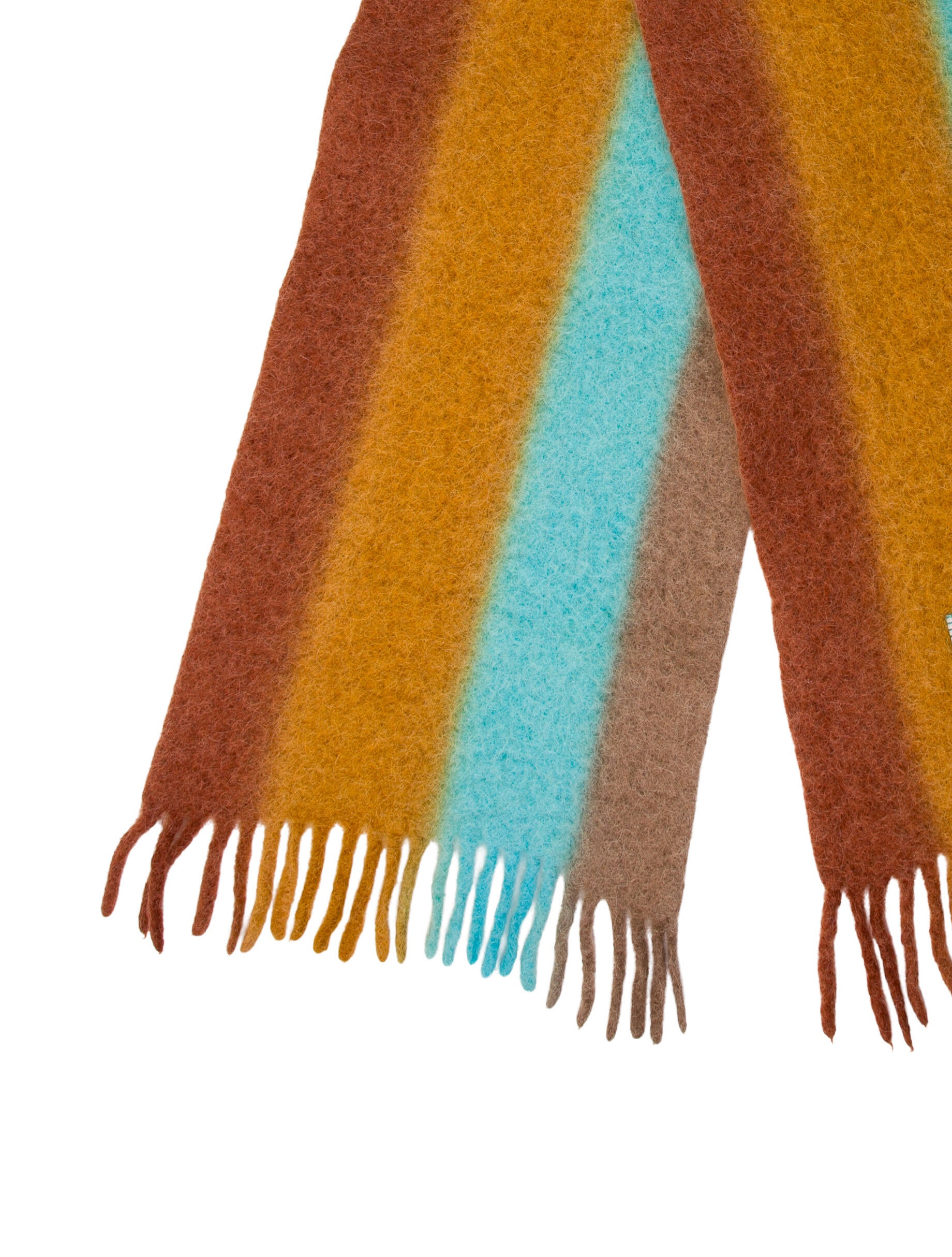 Acne Studios Wool Striped Scarf