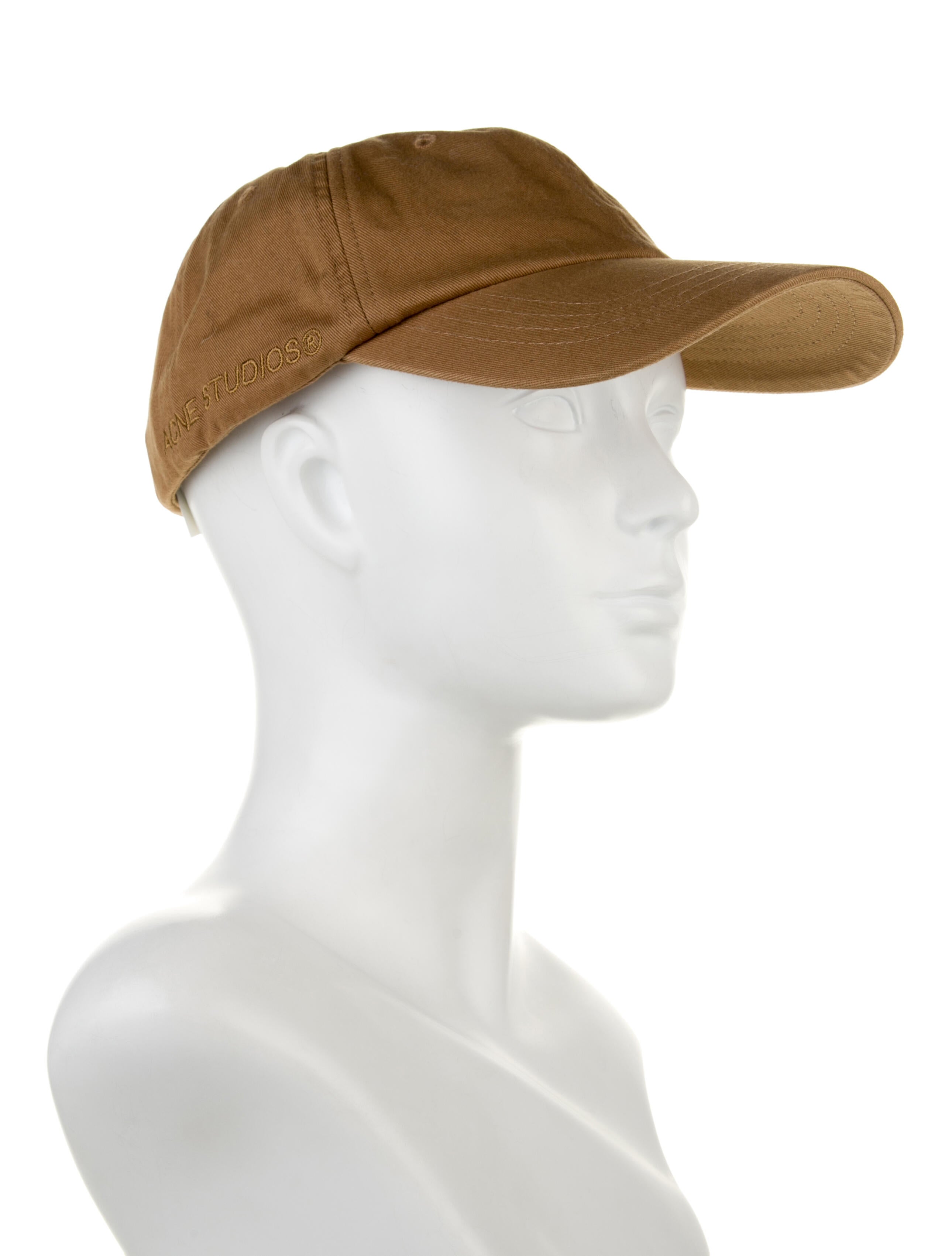 Acne Studios Brown Baseball Hat