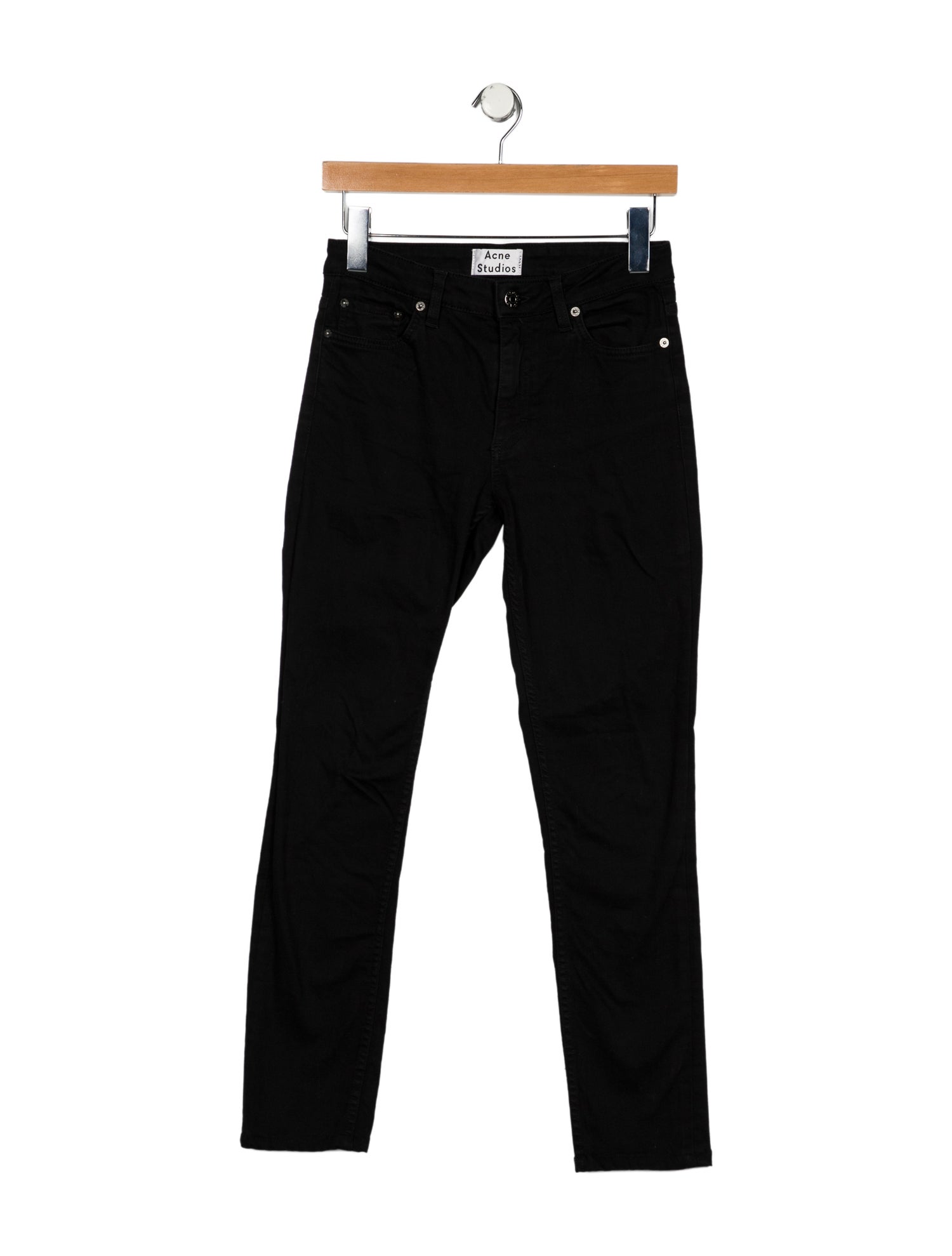 Acne Studios Mid-Rise Skinny Leg Jeans