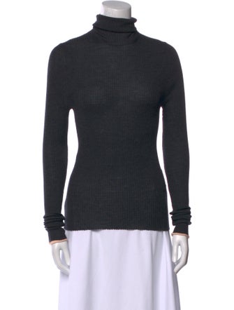 Acne Studios Merino Wool Turtleneck Top