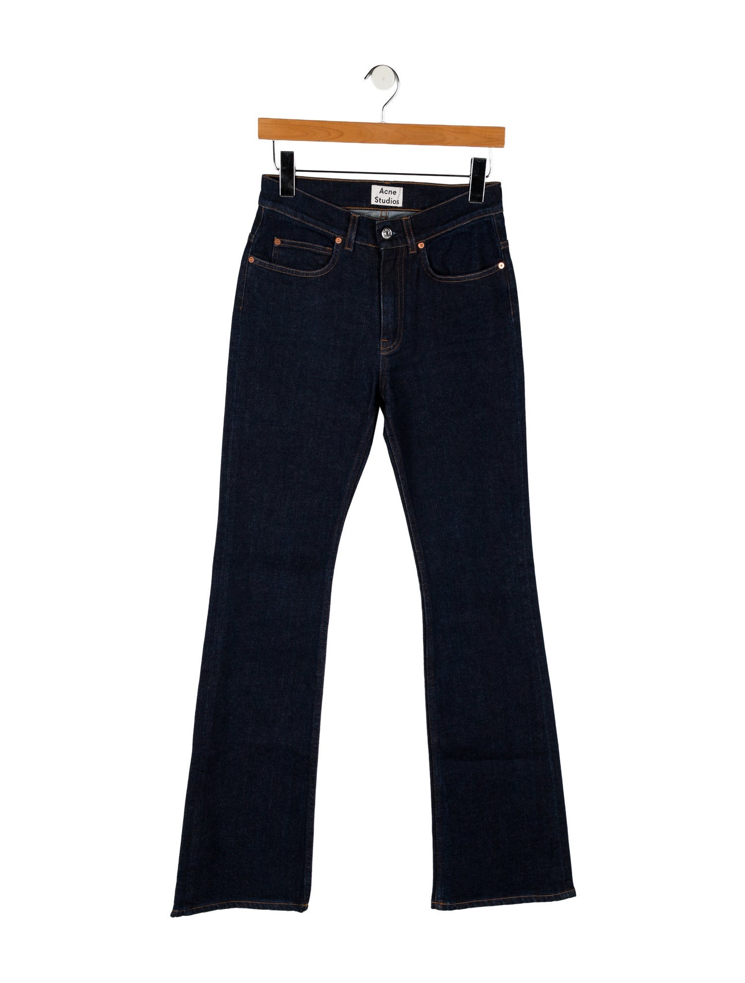 Acne Studios Mid-Rise Wide Leg Jeans