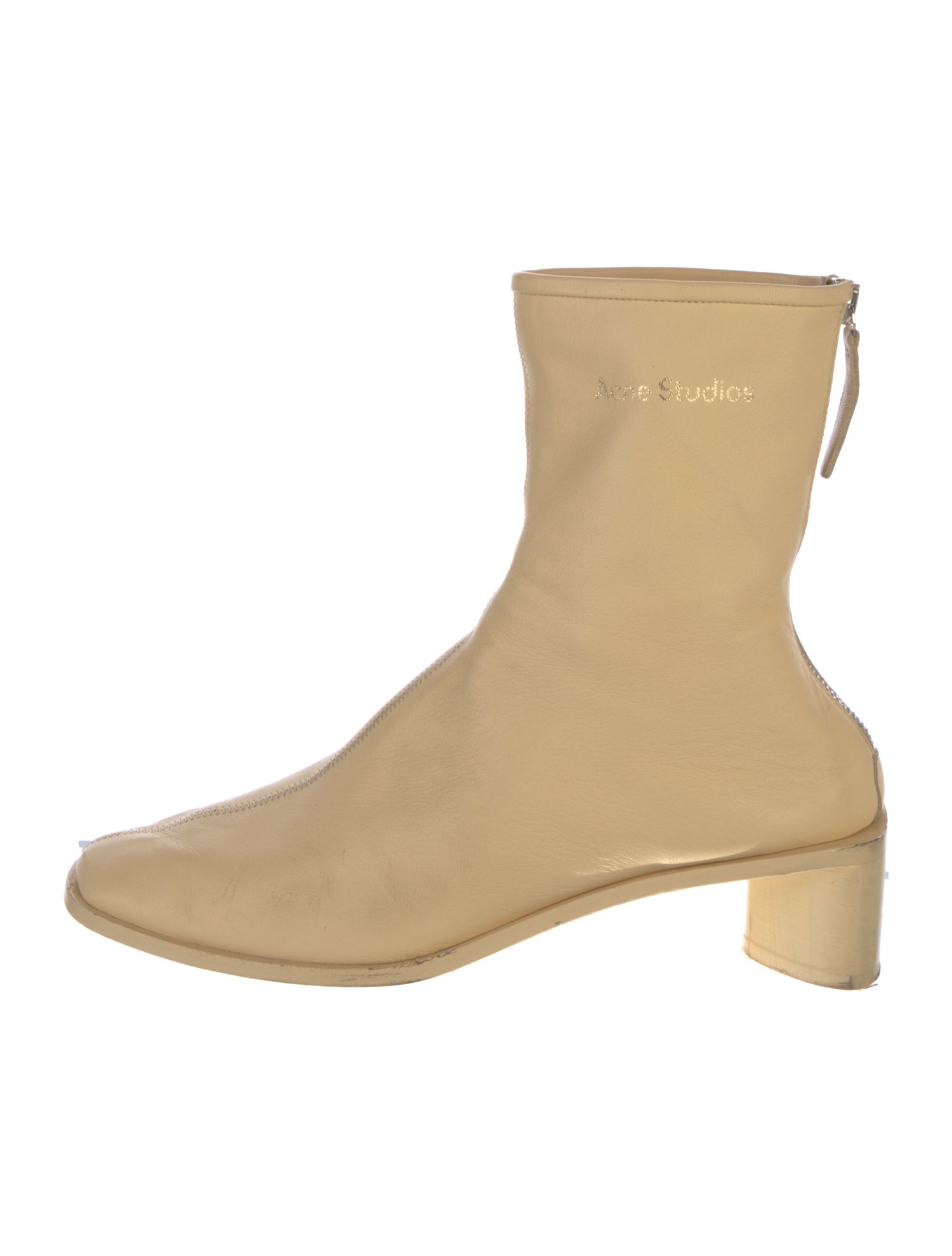 Acne Studios Leather Sock Boots