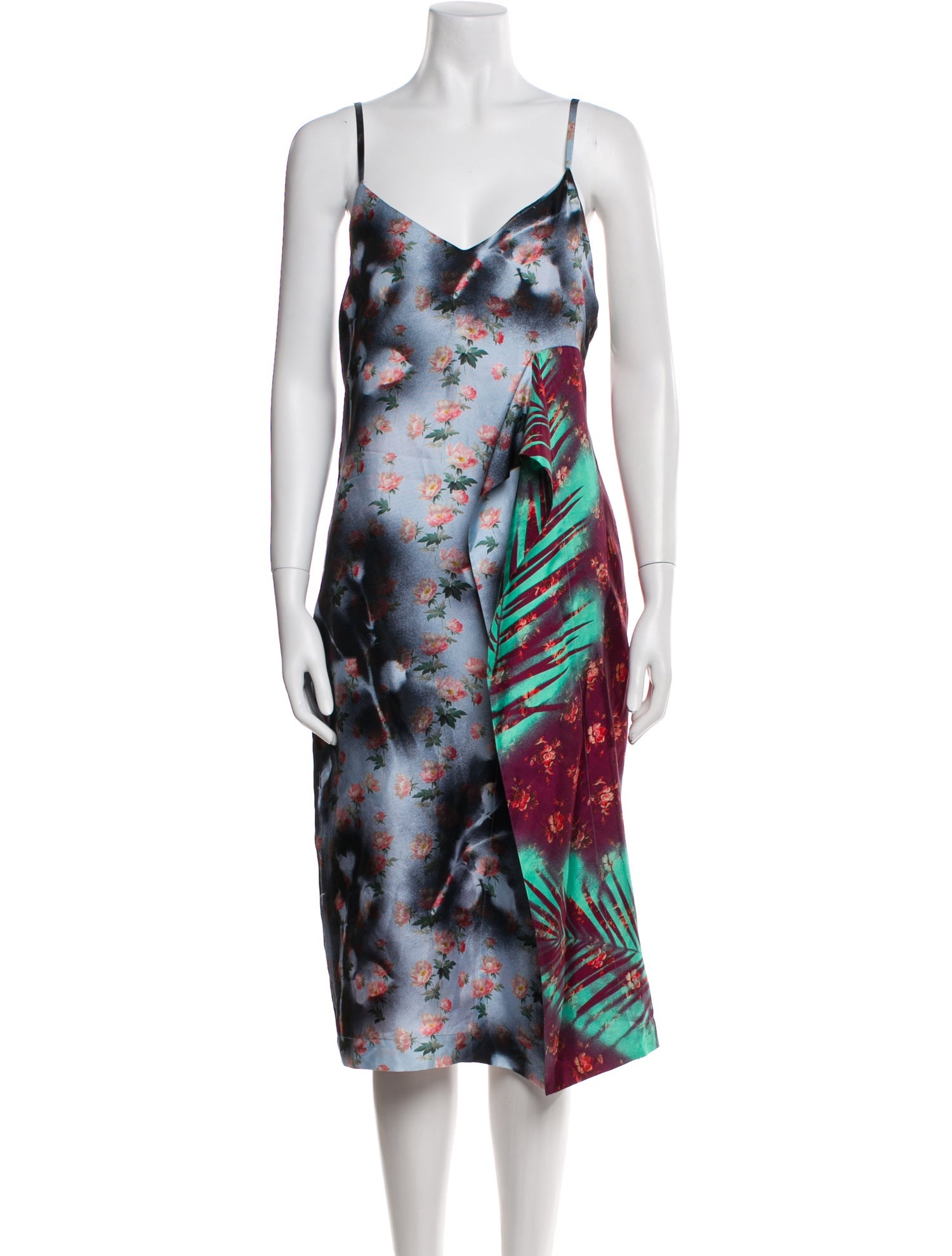 Acne Studios Silk Knee-Length Dress