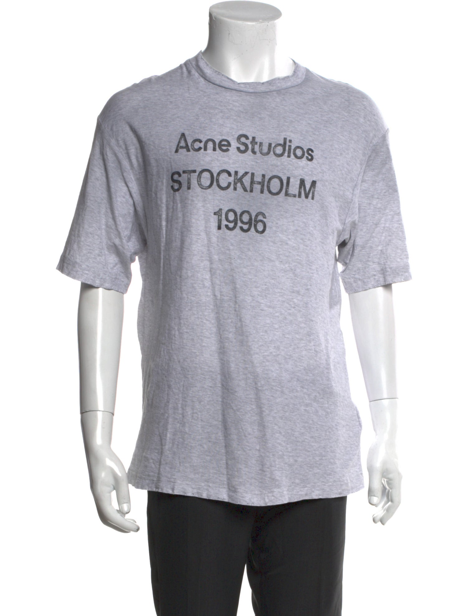 Acne Studios Graphic Print Crew Neck T-Shirt