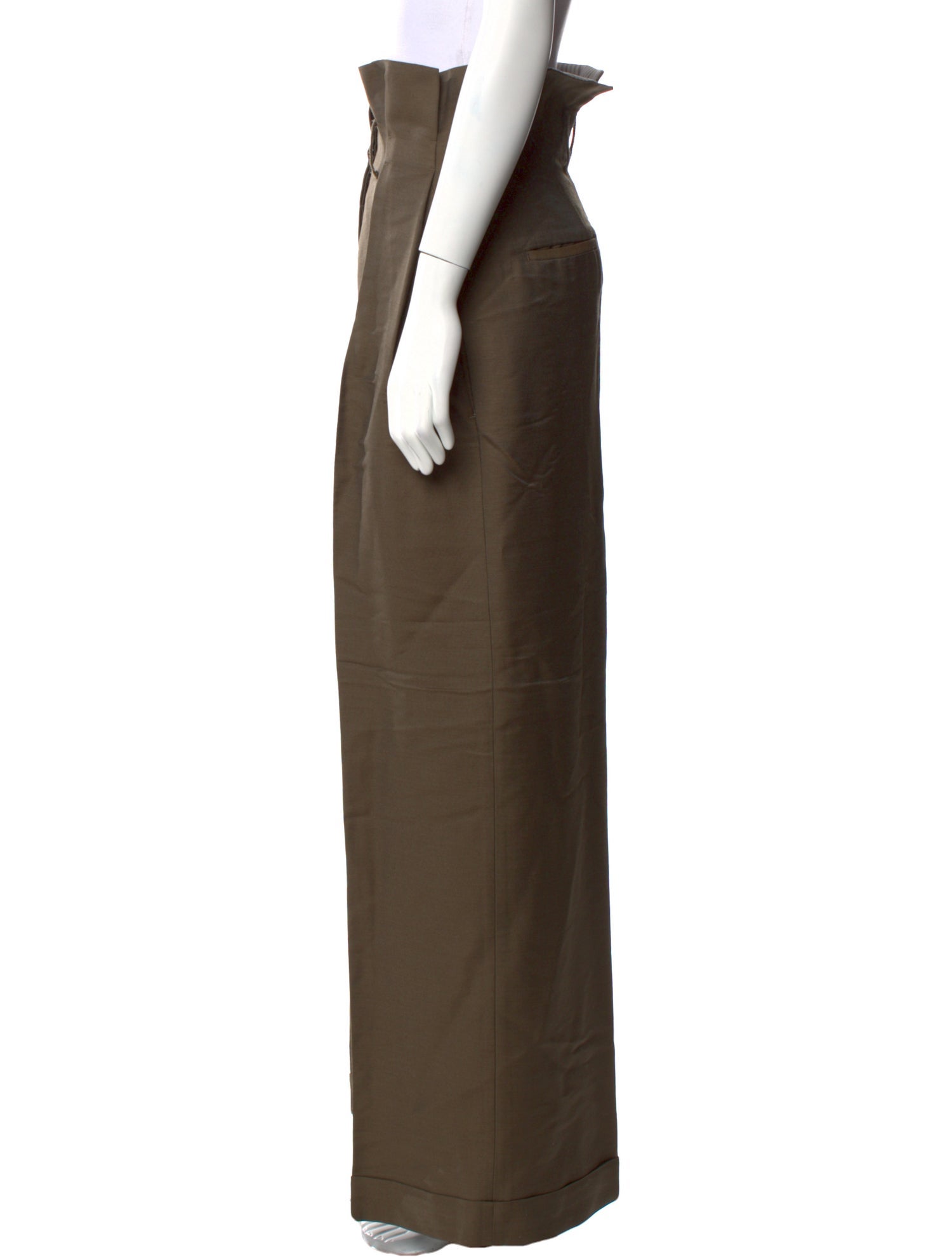 Acne Studios Wool Wide Leg Pants