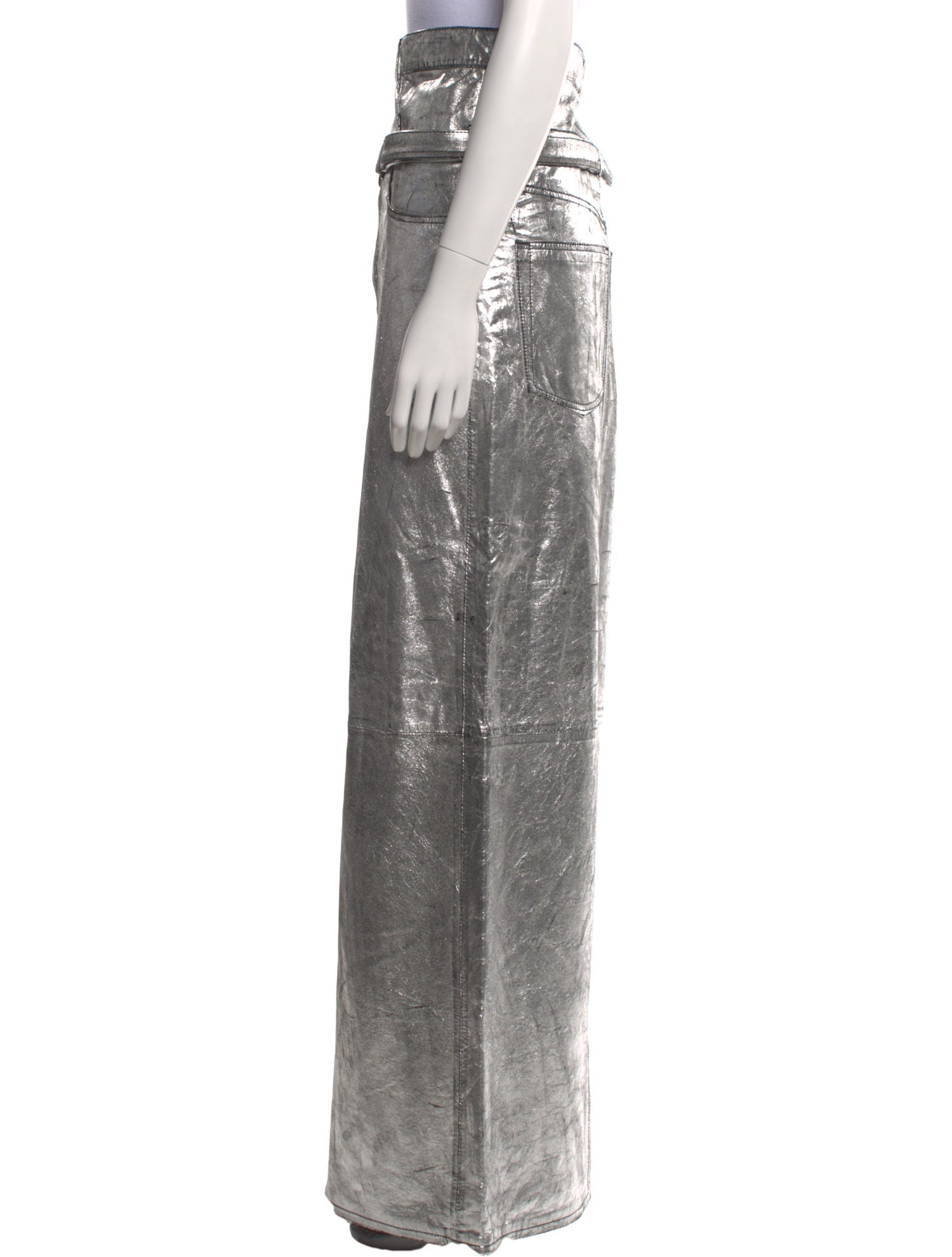 Acne Studios Lamb Leather Long Skirt w/ Tags