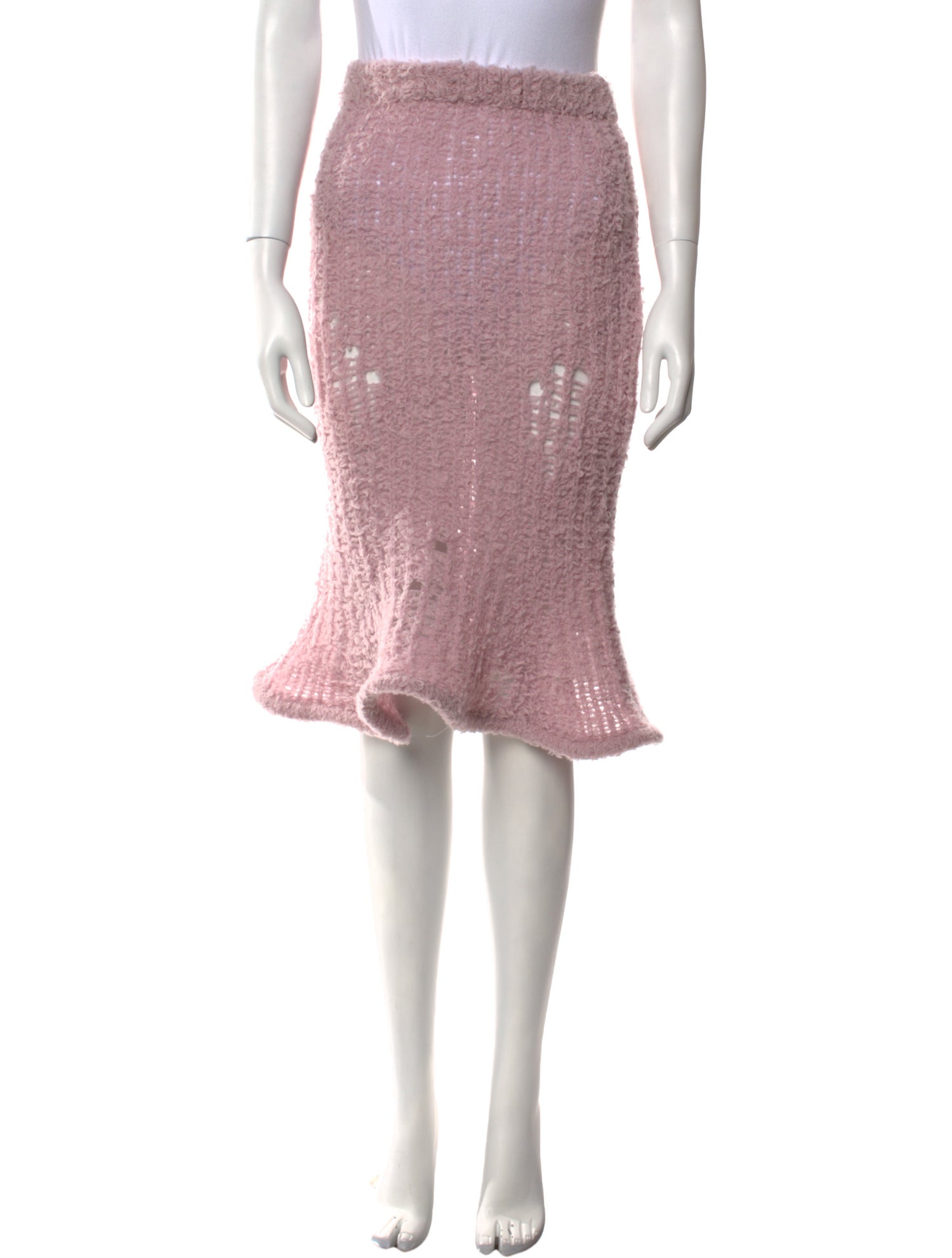 Acne Studios Wool Knee-Length Skirt