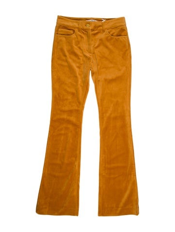 Pre-owned Acne Studios Straight Leg Pants In Orange