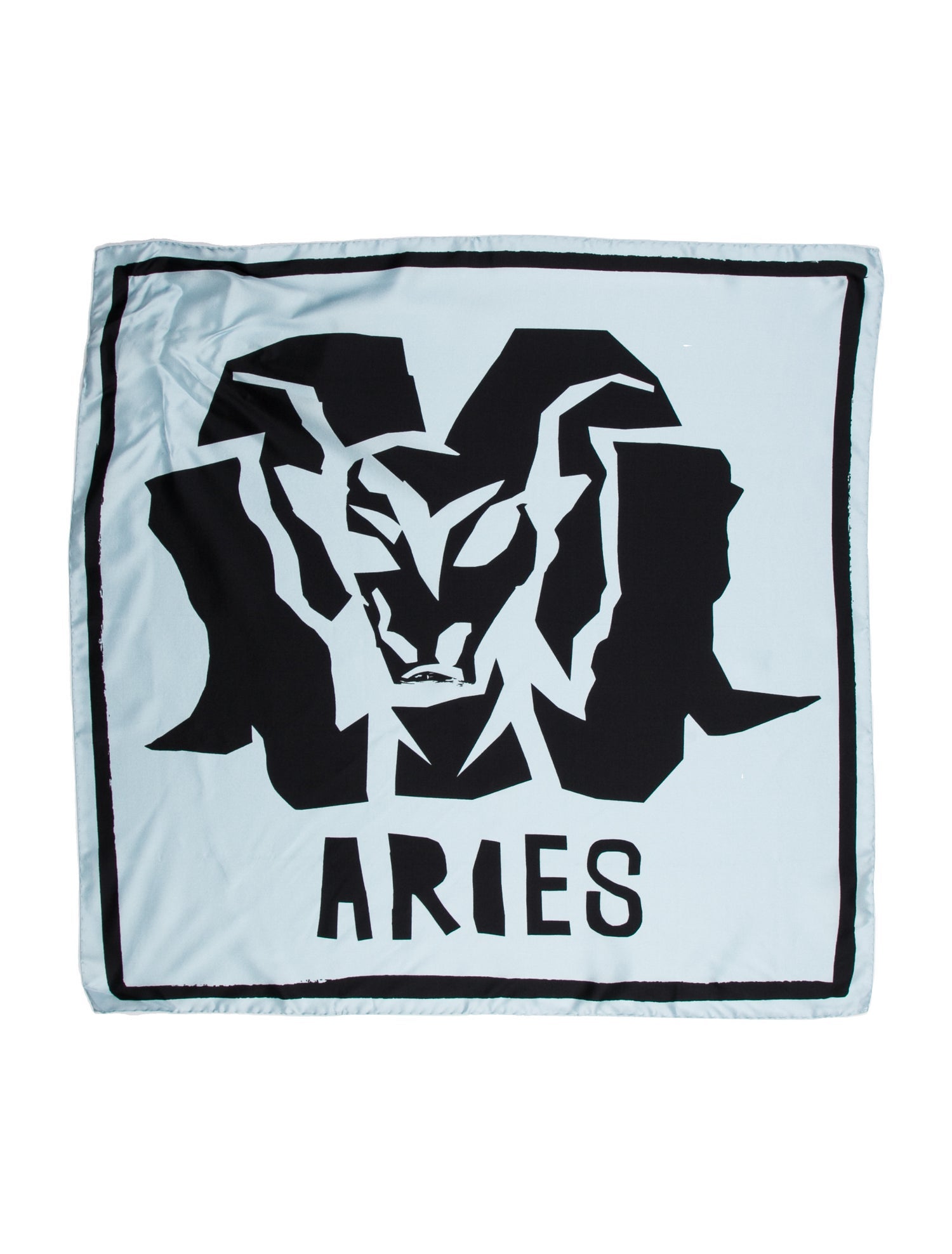 Acne Studios Silk Printed Scarf