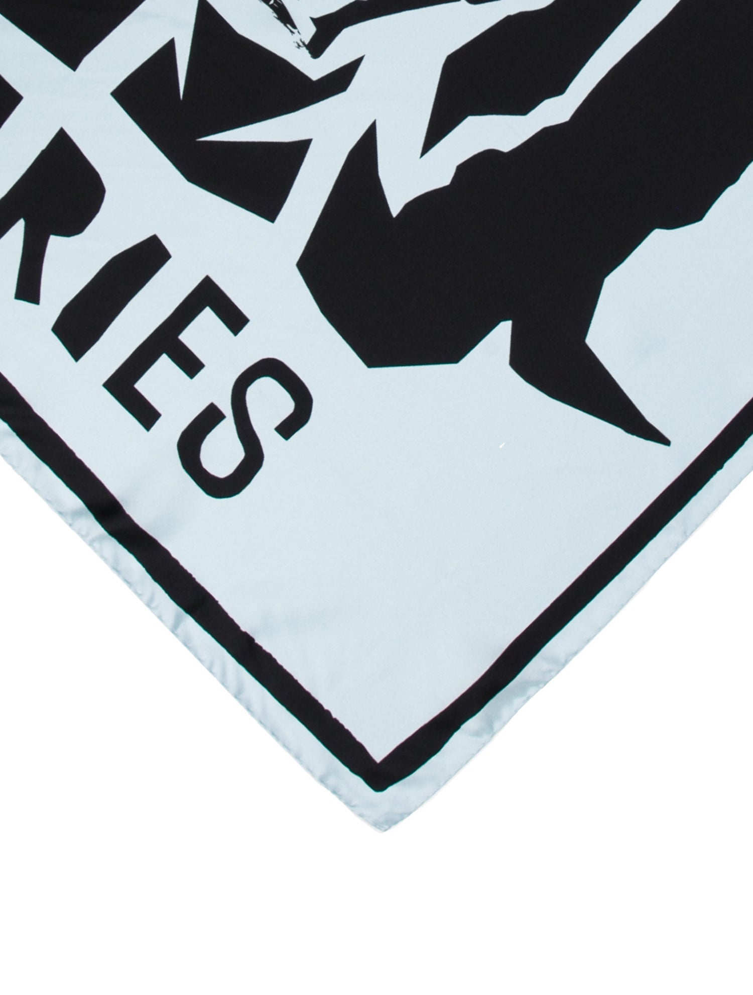 Acne Studios Silk Printed Scarf