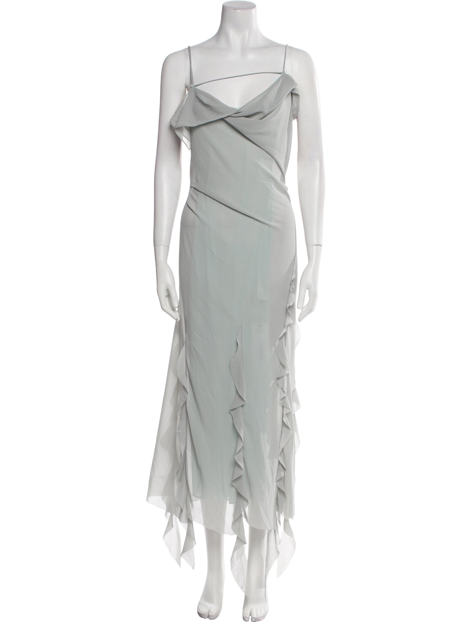 Acne Studios Square Neckline Midi Length Dress w/ Tags