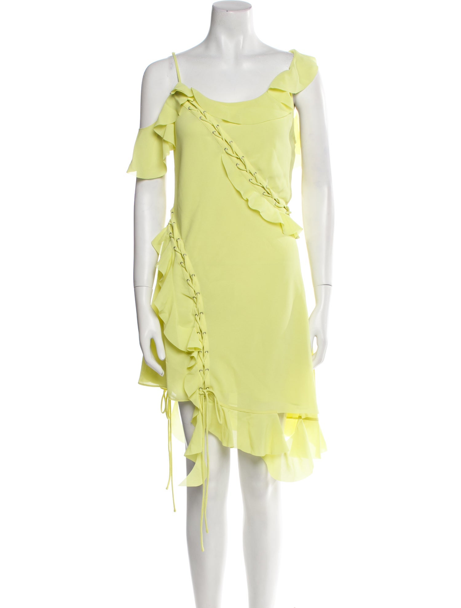 Acne Studios One-Shoulder Knee-Length Dress w/ Tags