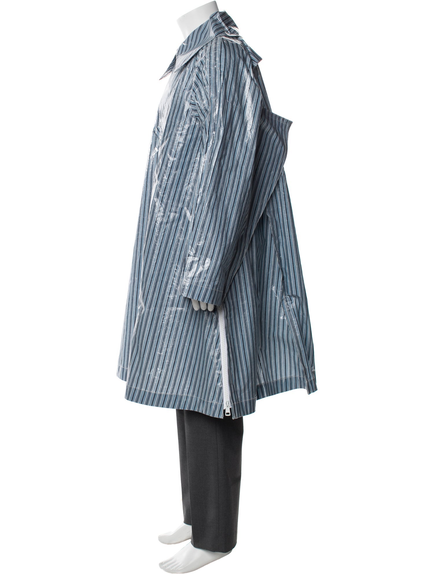 Acne Studios Striped Overcoat w/ Tags