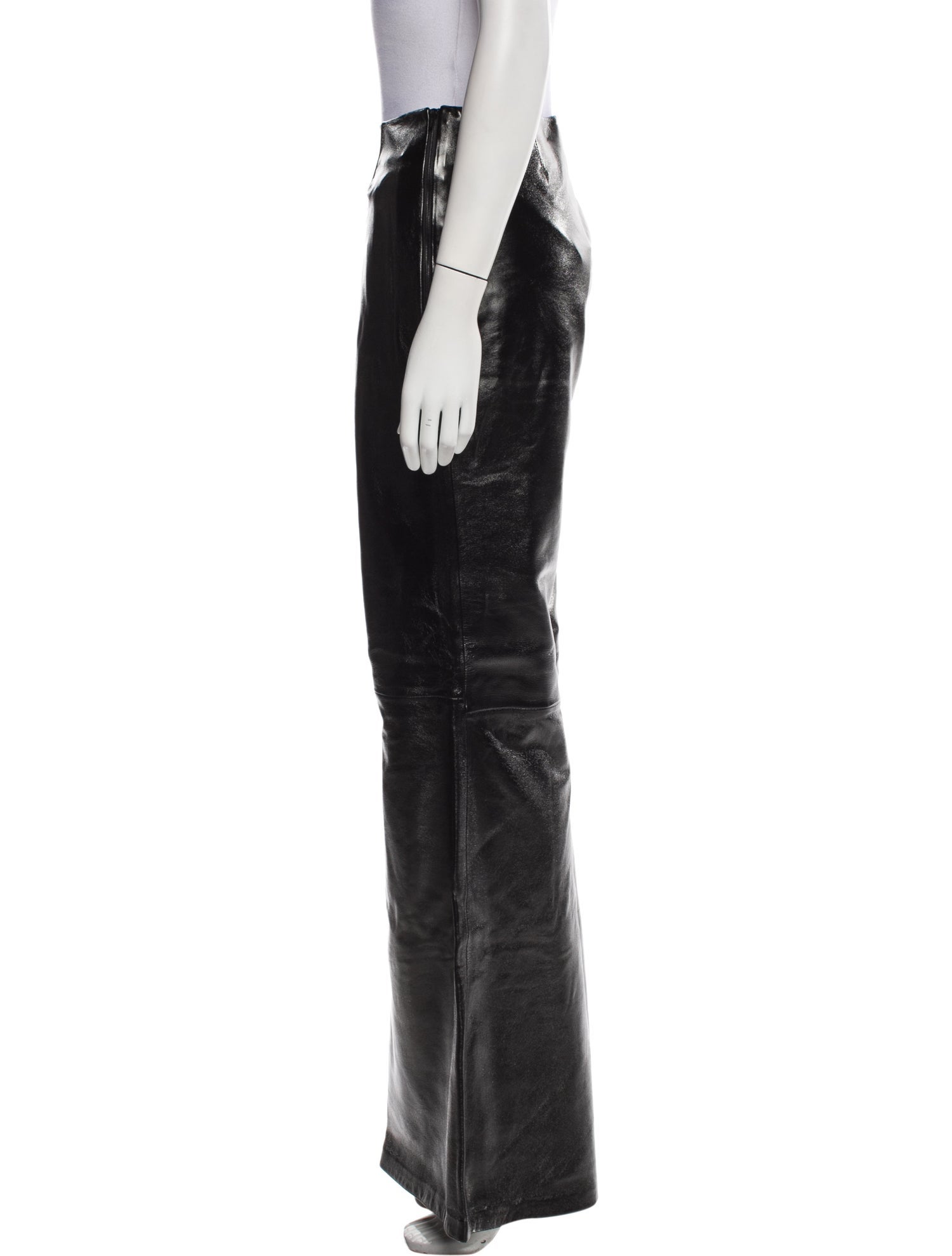 Acne Studios Lamb Leather Wide Leg Pants w/ Tags