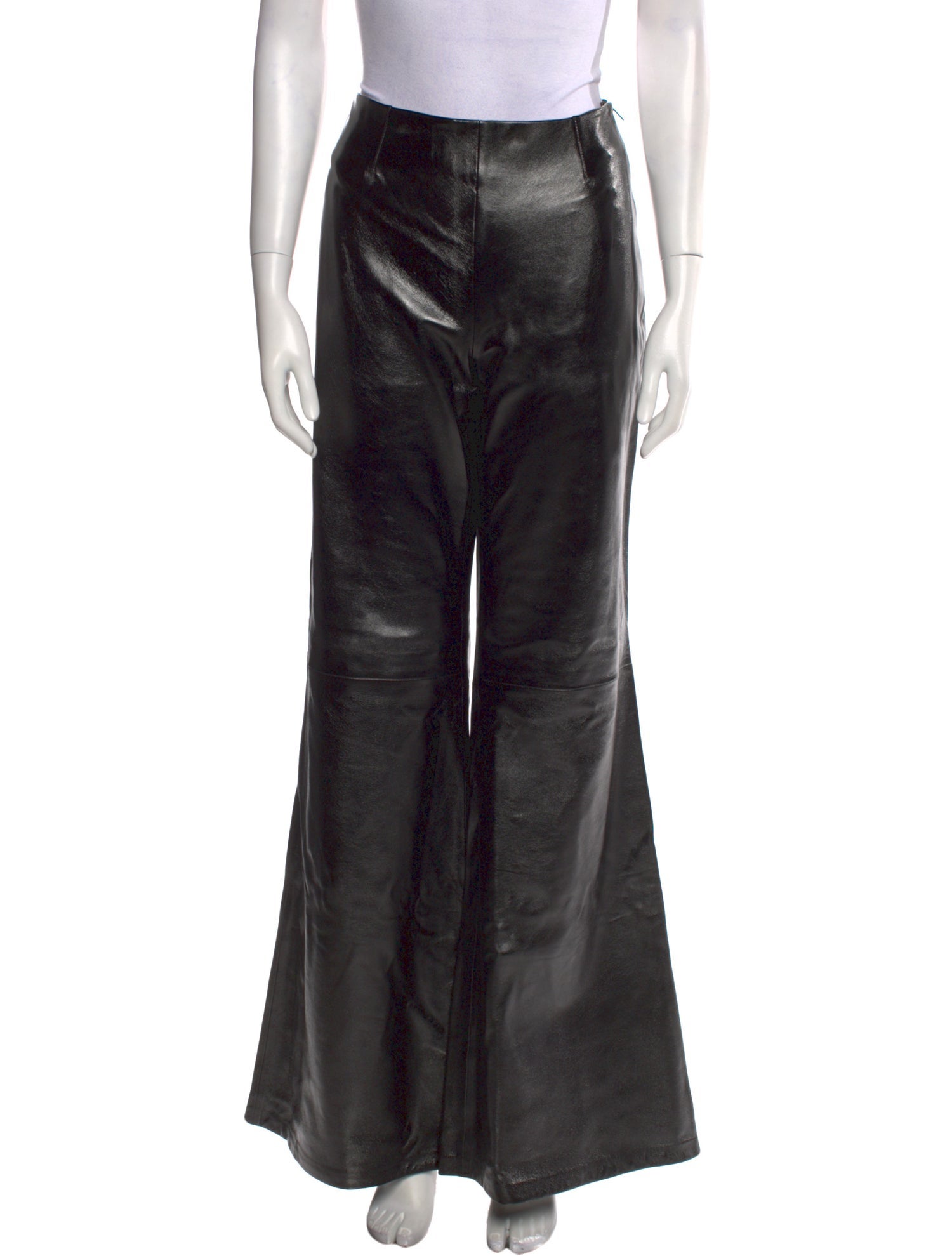 Acne Studios Lamb Leather Wide Leg Pants w/ Tags