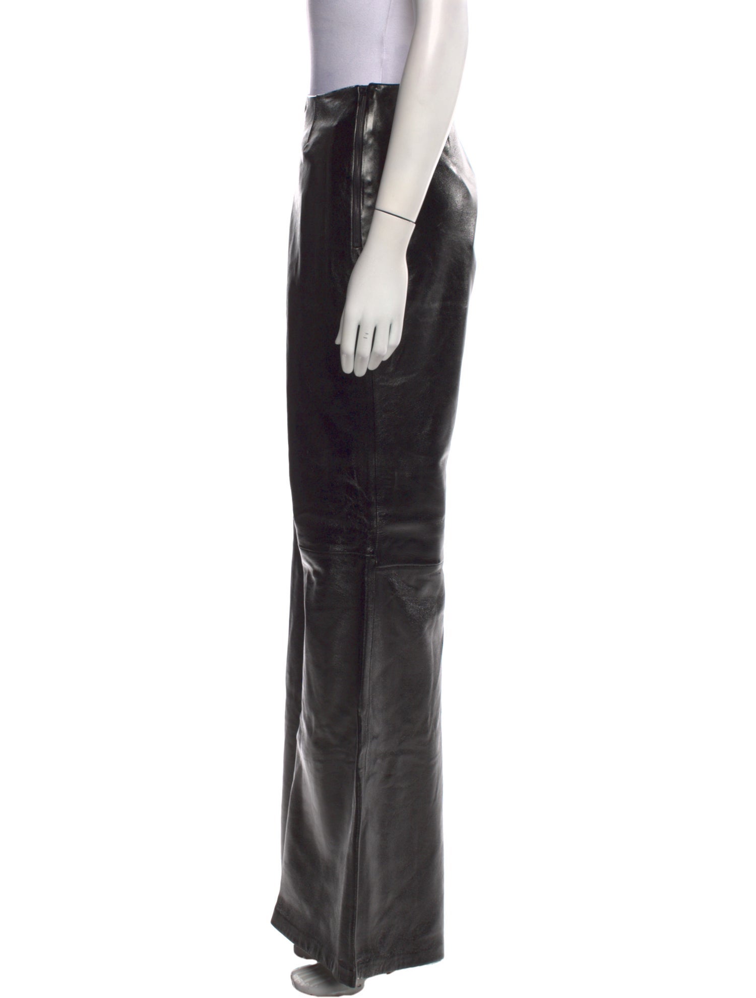 Acne Studios Lamb Leather Wide Leg Pants w/ Tags