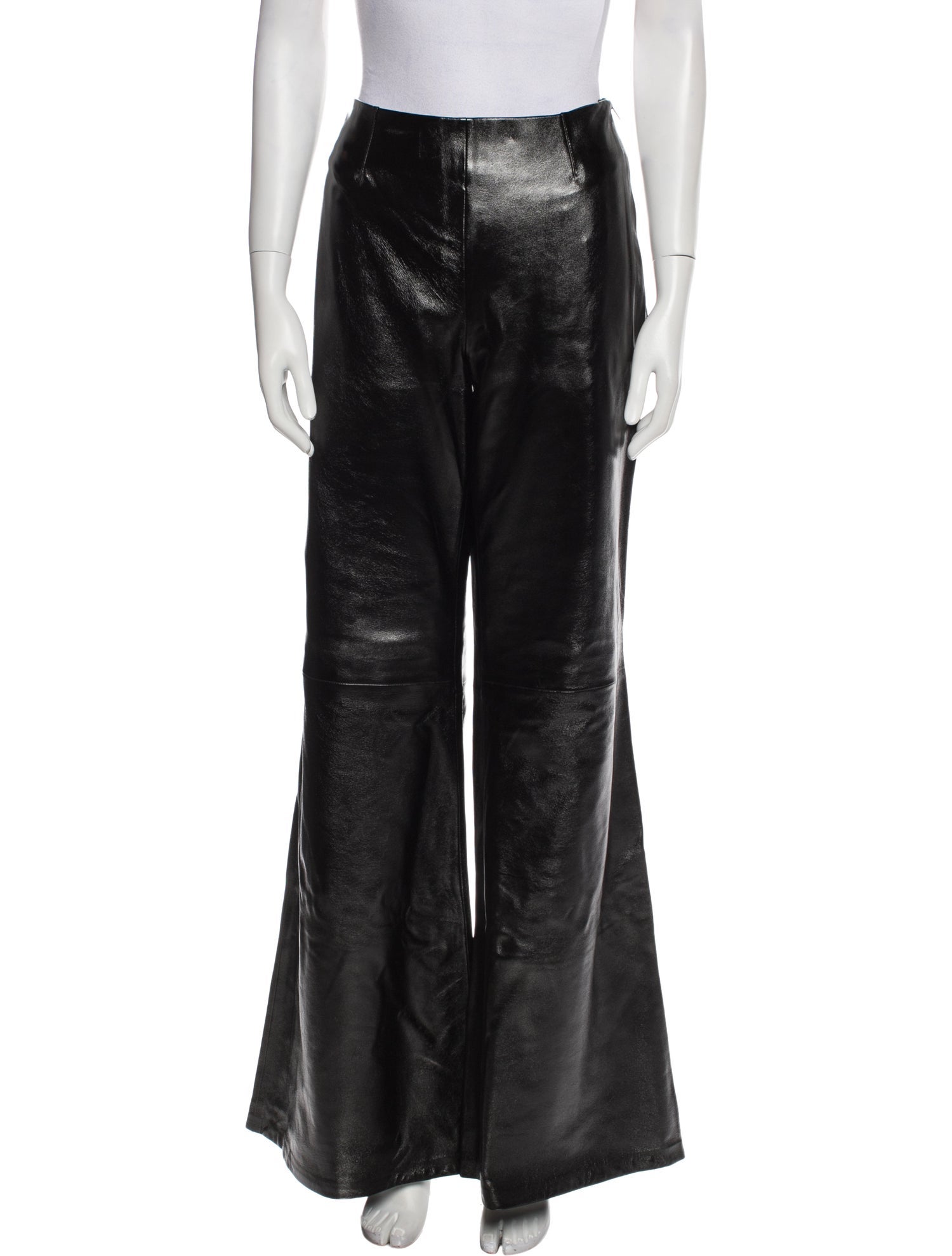 Acne Studios Lamb Leather Wide Leg Pants w/ Tags