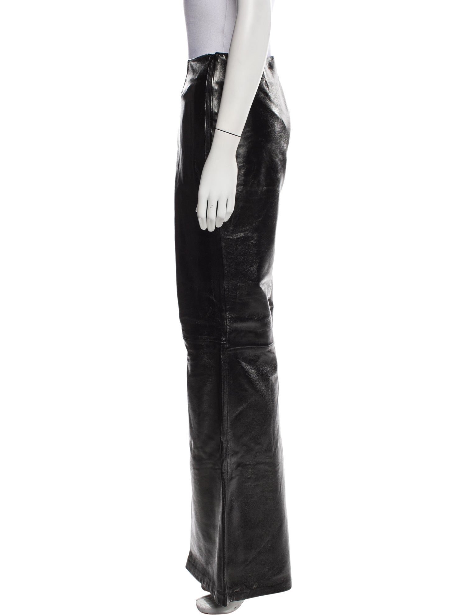 Acne Studios Lamb Leather Wide Leg Pants w/ Tags