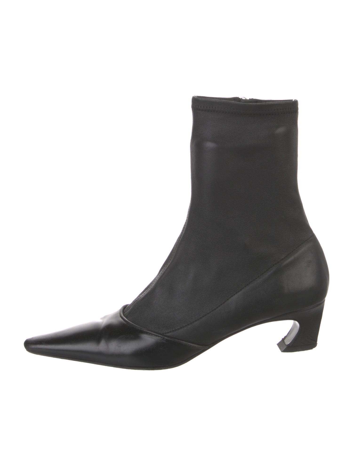Acne Studios Leather Sock Boots