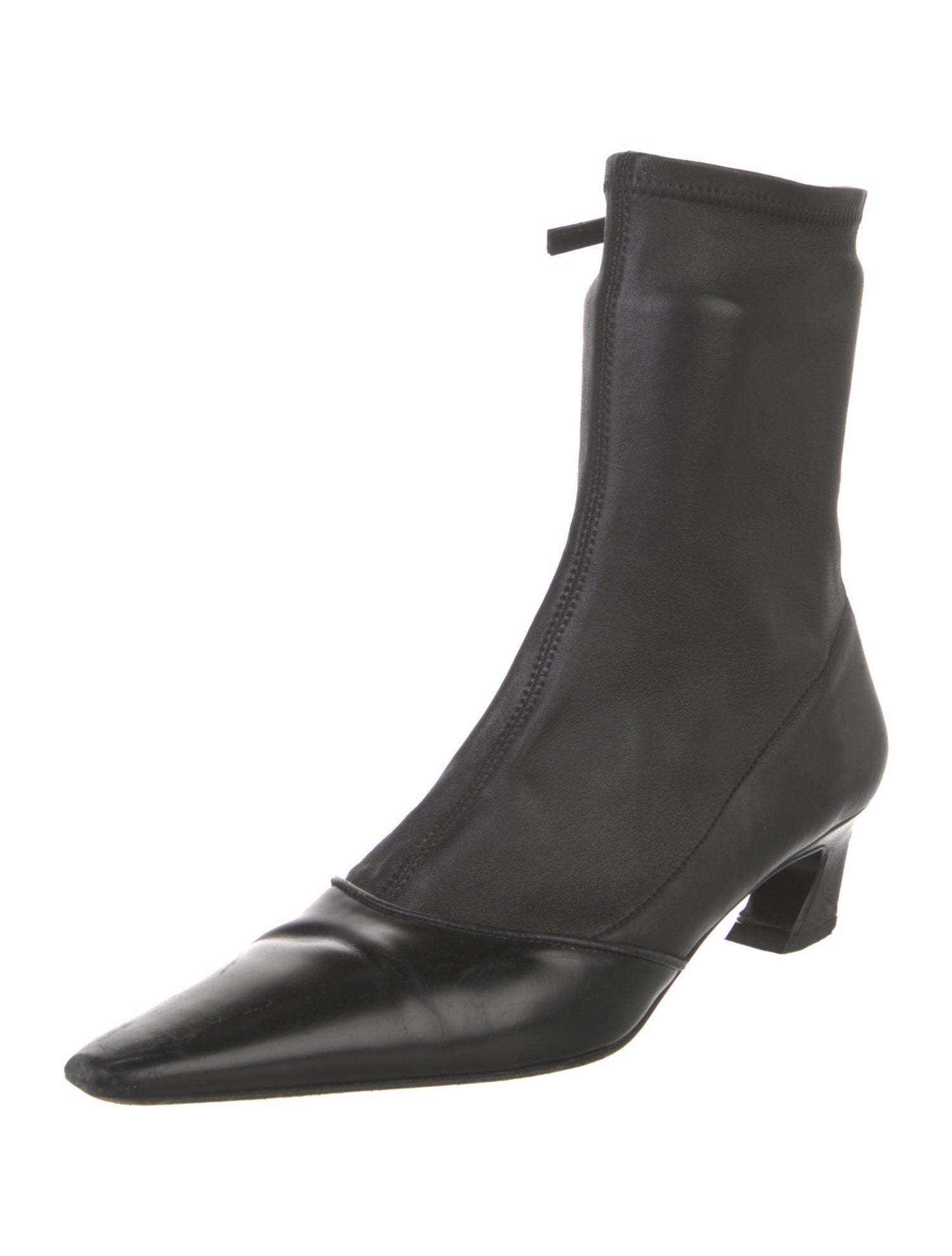 Acne Studios Leather Sock Boots